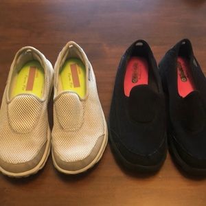 Bundle-Sketchers Go Walk slip on sneakers